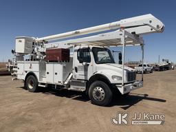 (Brawley, CA) Altec AA755, Material Handling Bucket Truck rear mounted on 2014 Freightliner M2 106 4