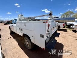 (Fort Defiance, AZ) 2016 GMC Sierra 2500HD 4x4 Extended-Cab Utility Truck, SCHEDULED LOAD-OUT on JUN