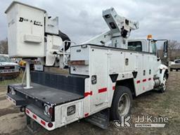 (Glendive, MT) Duralift DTAX-39, Articulating & Telescopic Bucket Truck mounted behind cab on 2012 I