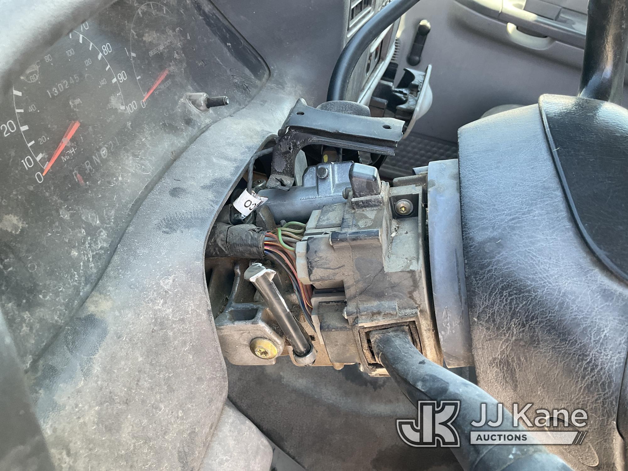 (Las Vegas, NV) 1999 Ford F450 Shifter Linkage Broken Body & Interior Damage, Jump To Start, Runs &