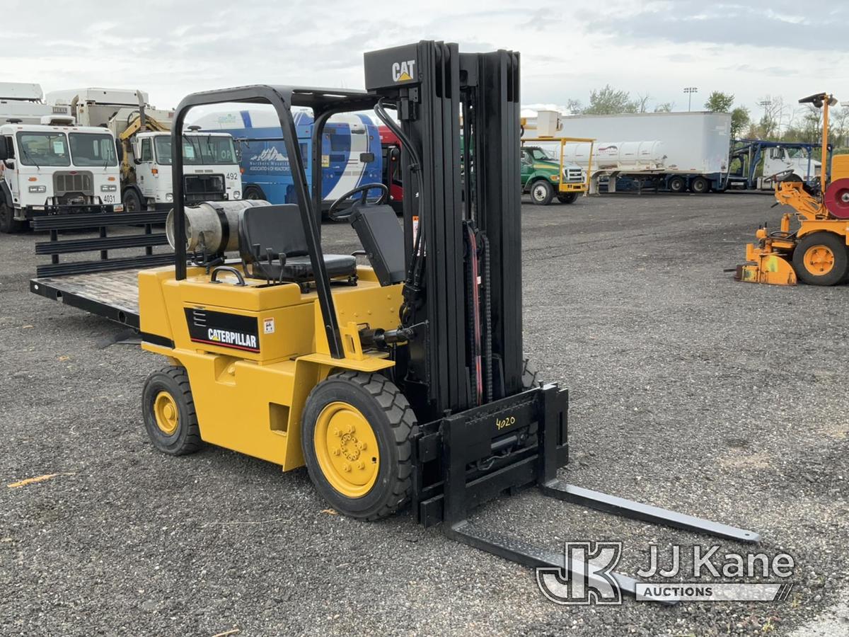 (Salt Lake City, UT) Caterpillar V50D Forklift Runs & Moves