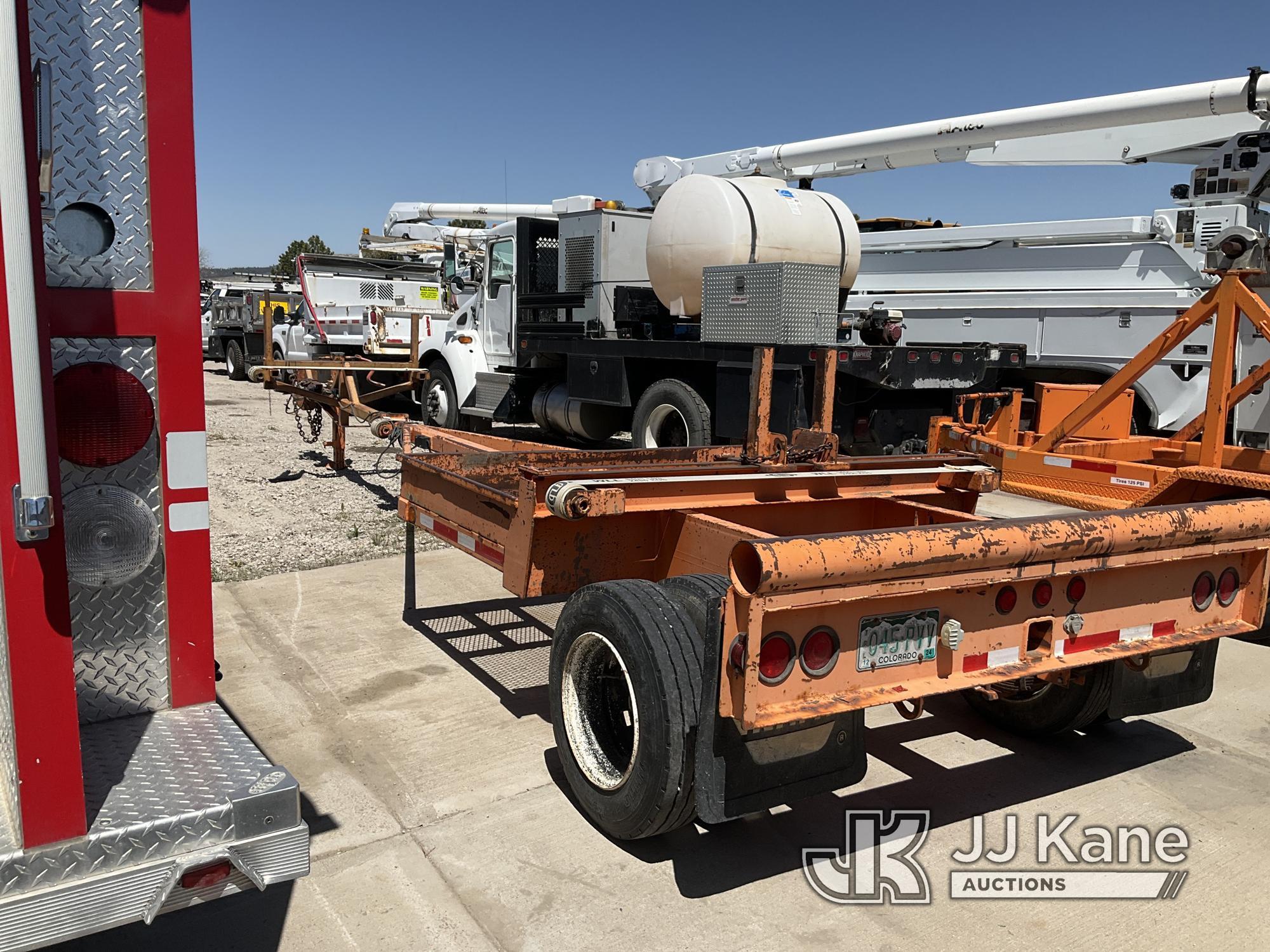 (Castle Rock, CO) 2006 Wagner Smith PT-17 Extendable T/A Pole Trailer Road worthy tires