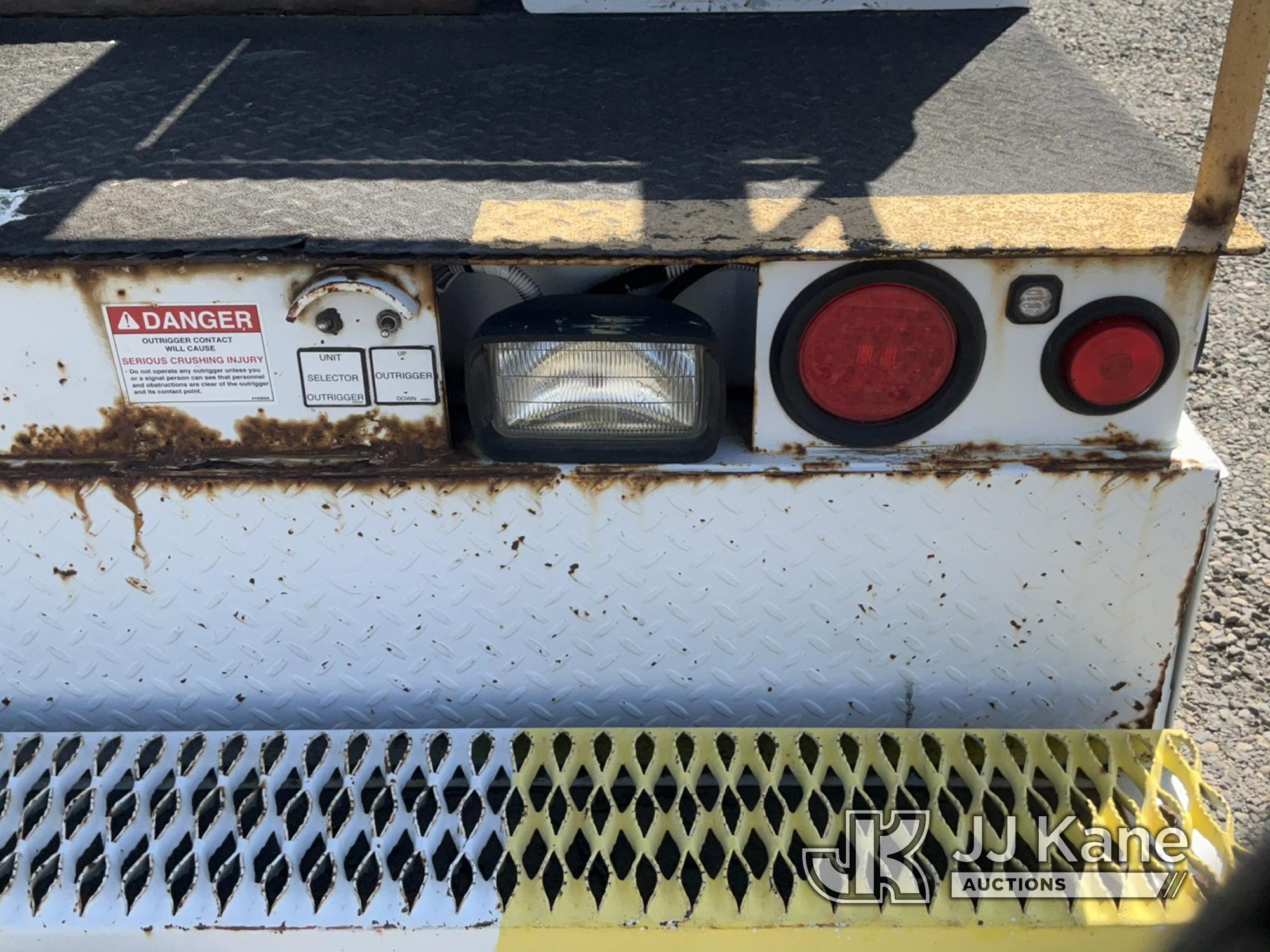 (Portland, OR) Terex/HiRanger TL38-P, Articulating & Telescopic Bucket rear mounted on 2008 Dodge Ra