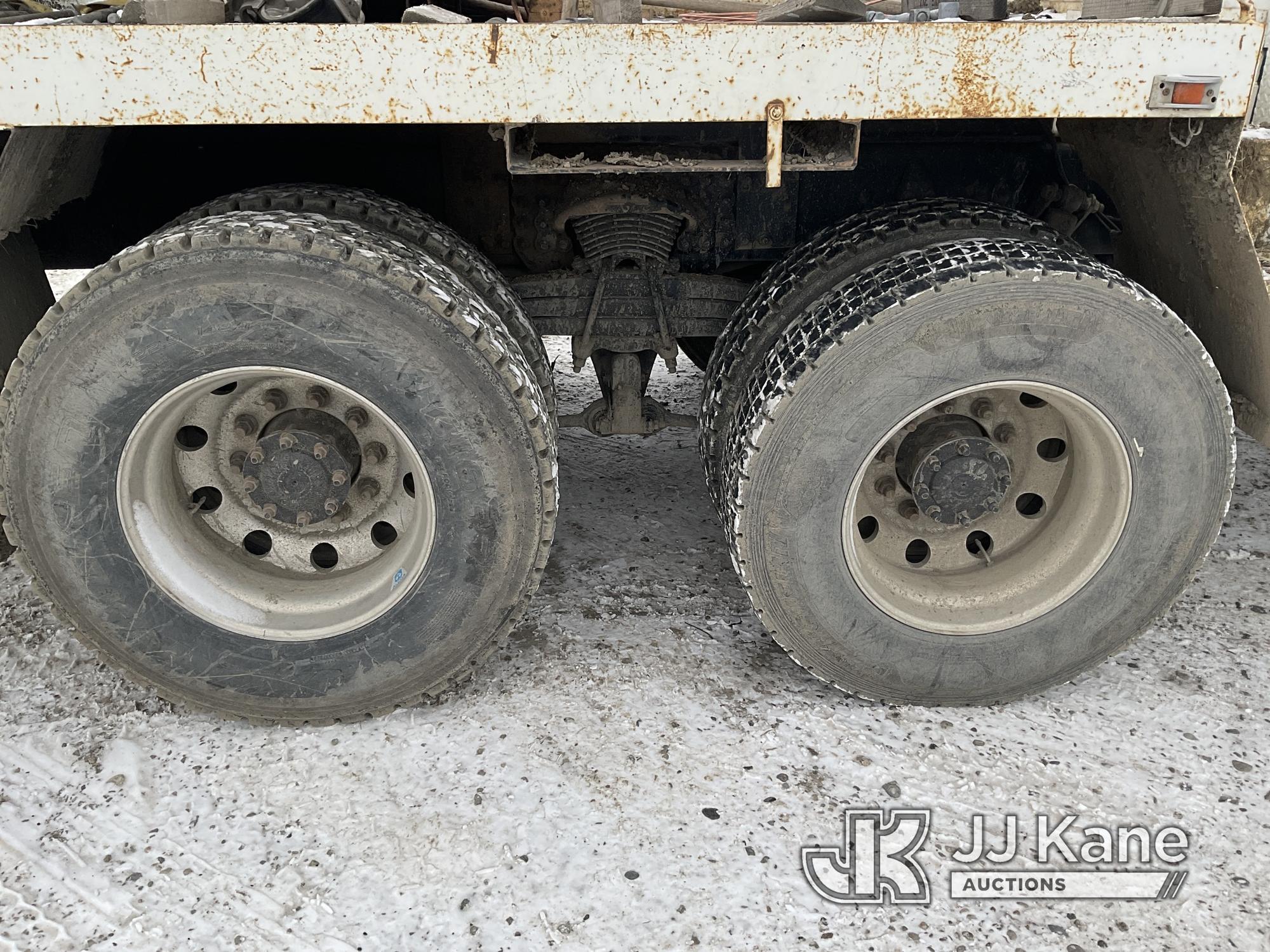 (Laurel, MT) Telelect General, Digger Derrick rear mounted on 2015 Freightliner 108SD 6x6 Flatbed/Ut