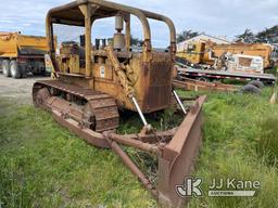 (Eureka, CA) 1965 Caterpillar D5 Crawler Tractor Runs & Operates) (Jump to Start, True Hours Unknown