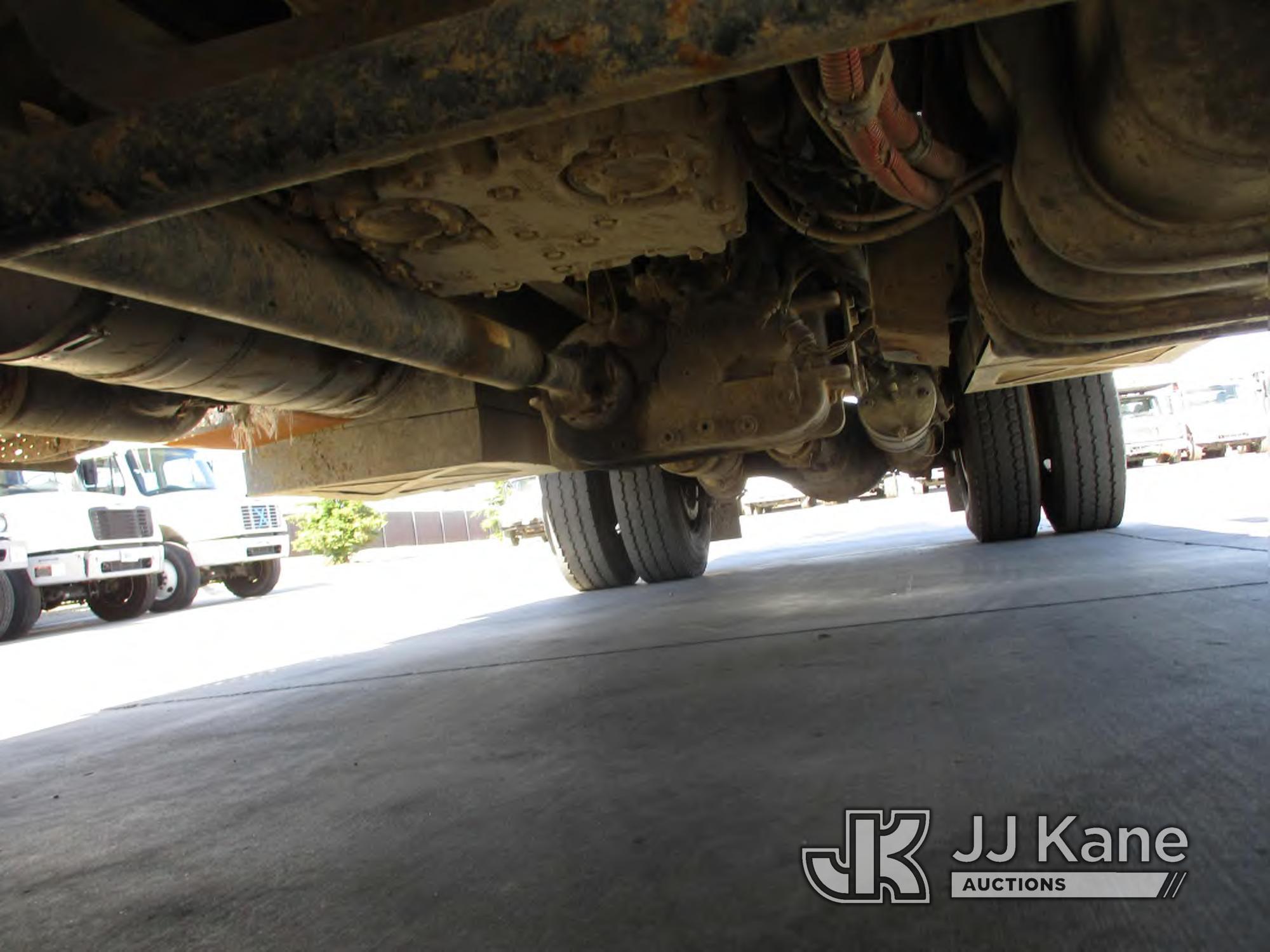 (Bakersfield, CA) Altec DM47B-TR, Digger Derrick rear mounted on 2014 Freightliner M2 106 4x4 Utilit