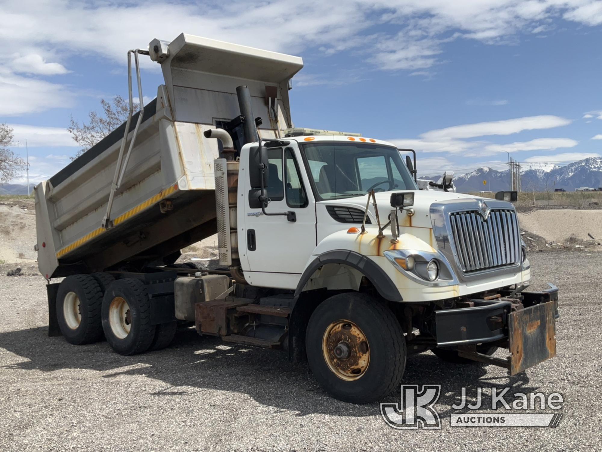 (Salt Lake City, UT) 2008 International 7600 Dump Truck Runs, Moves & Operates