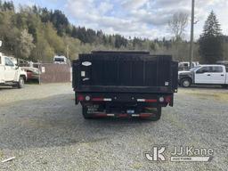 (Eatonville, WA) 2008 Ford F450 Dump Flatbed Truck Runs & Moves, Dump & Tommy Gates Operates)( Check