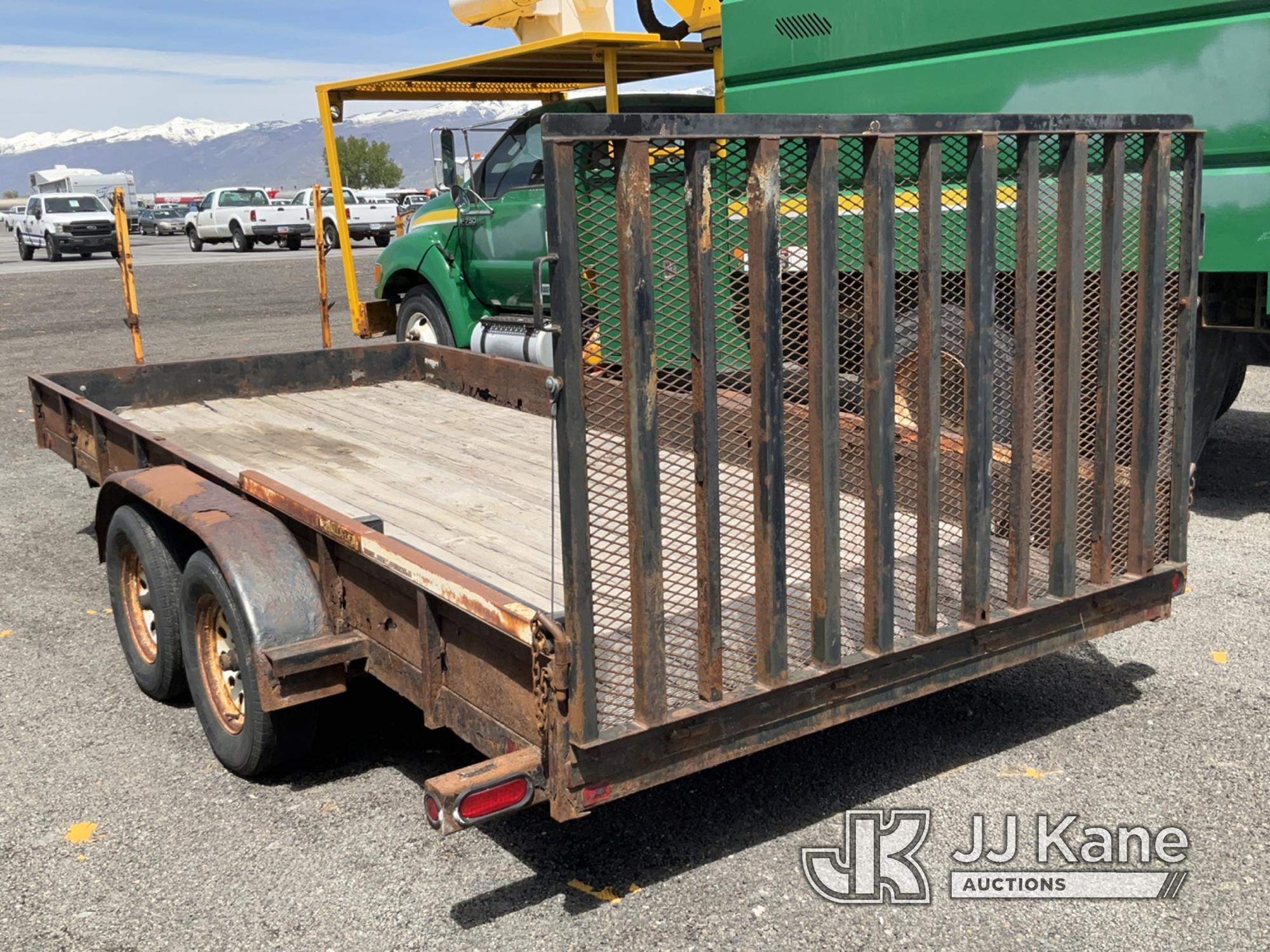 (Salt Lake City, UT) 2011 Willianson UT16T 16ft Trailer Towable, Rust