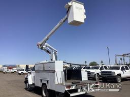 (Phoenix, AZ) ETI ETC35S-NT, Non-Insulated Bucket Truck mounted behind cab on 2008 Chevrolet C5500 U