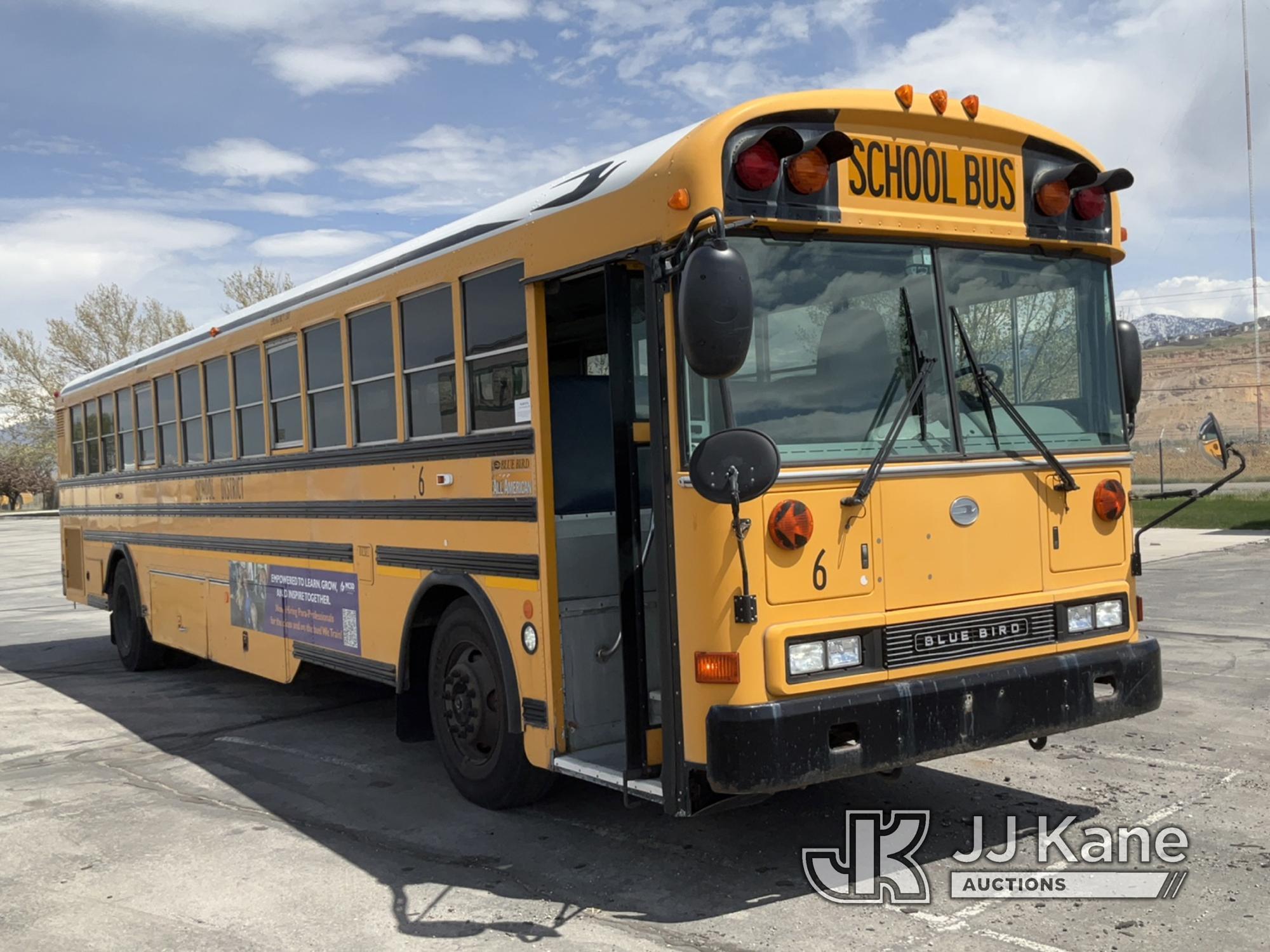 (Salt Lake City, UT) 2005 Blue Bird All American School Bus Runs & Moves) (ABS Light