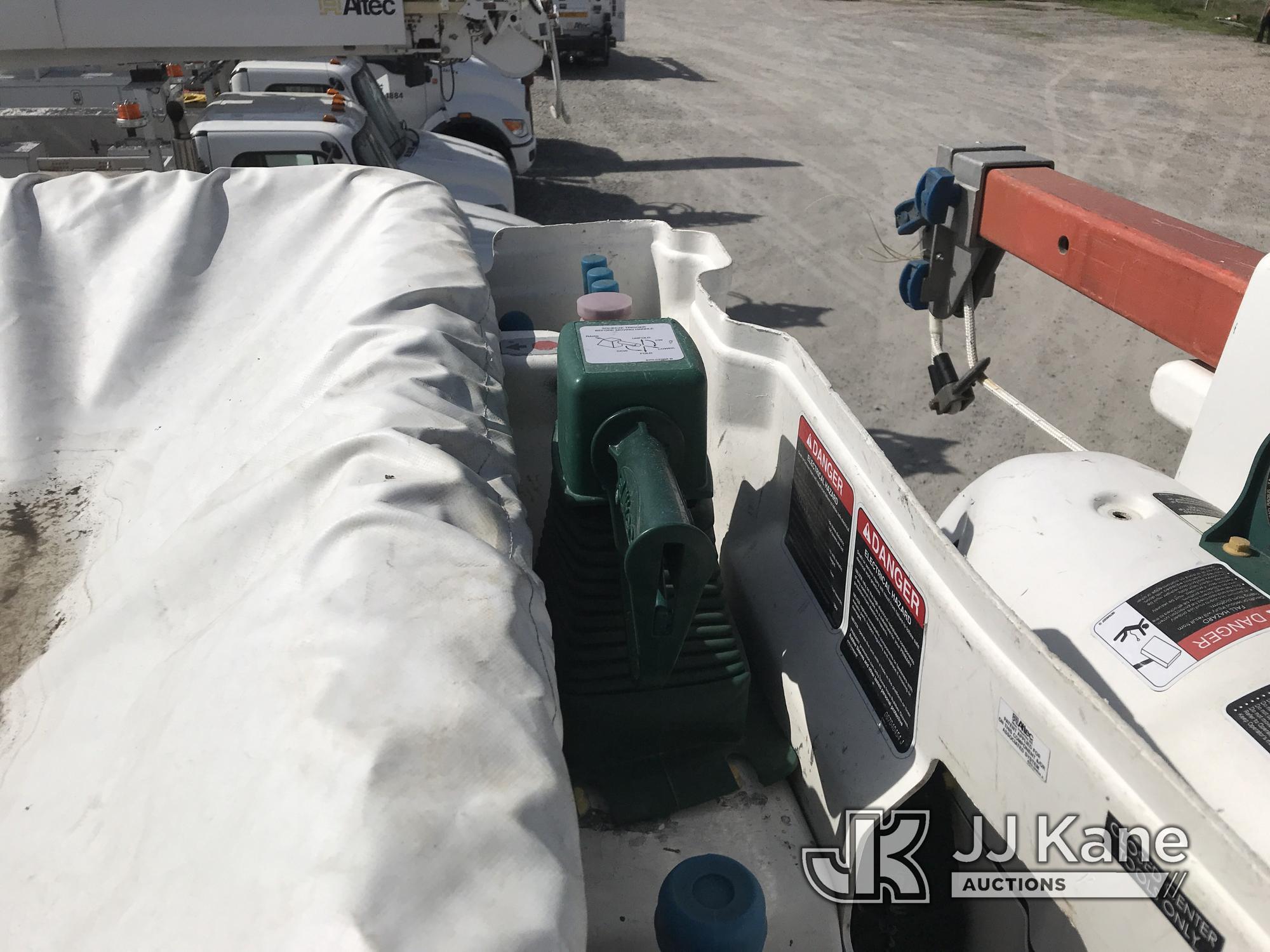 (Salt Lake City, UT) Altec AA55, Material Handling Bucket Truck rear mounted on 2019 INTERNATIONAL 4