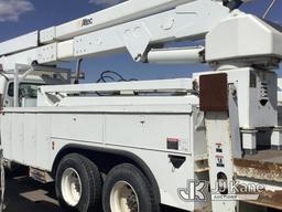 (Phoenix, AZ) Altec A77T-E93, Material Handling Elevator Bucket Truck rear mounted on 2009 Freightli