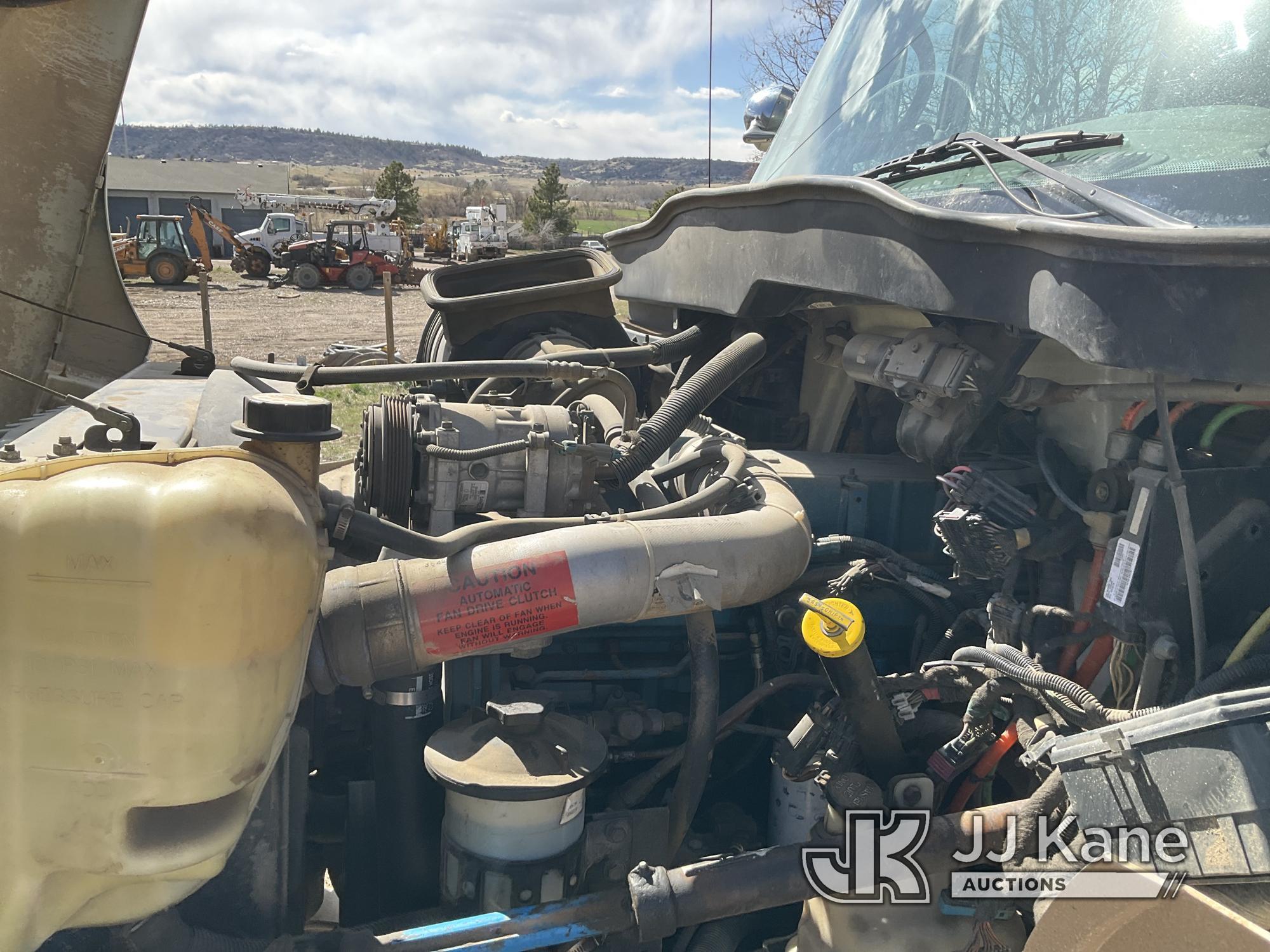 (Franktown, CO) Altec AA755-MH, Material Handling Bucket Truck rear mounted on 2003 International 44