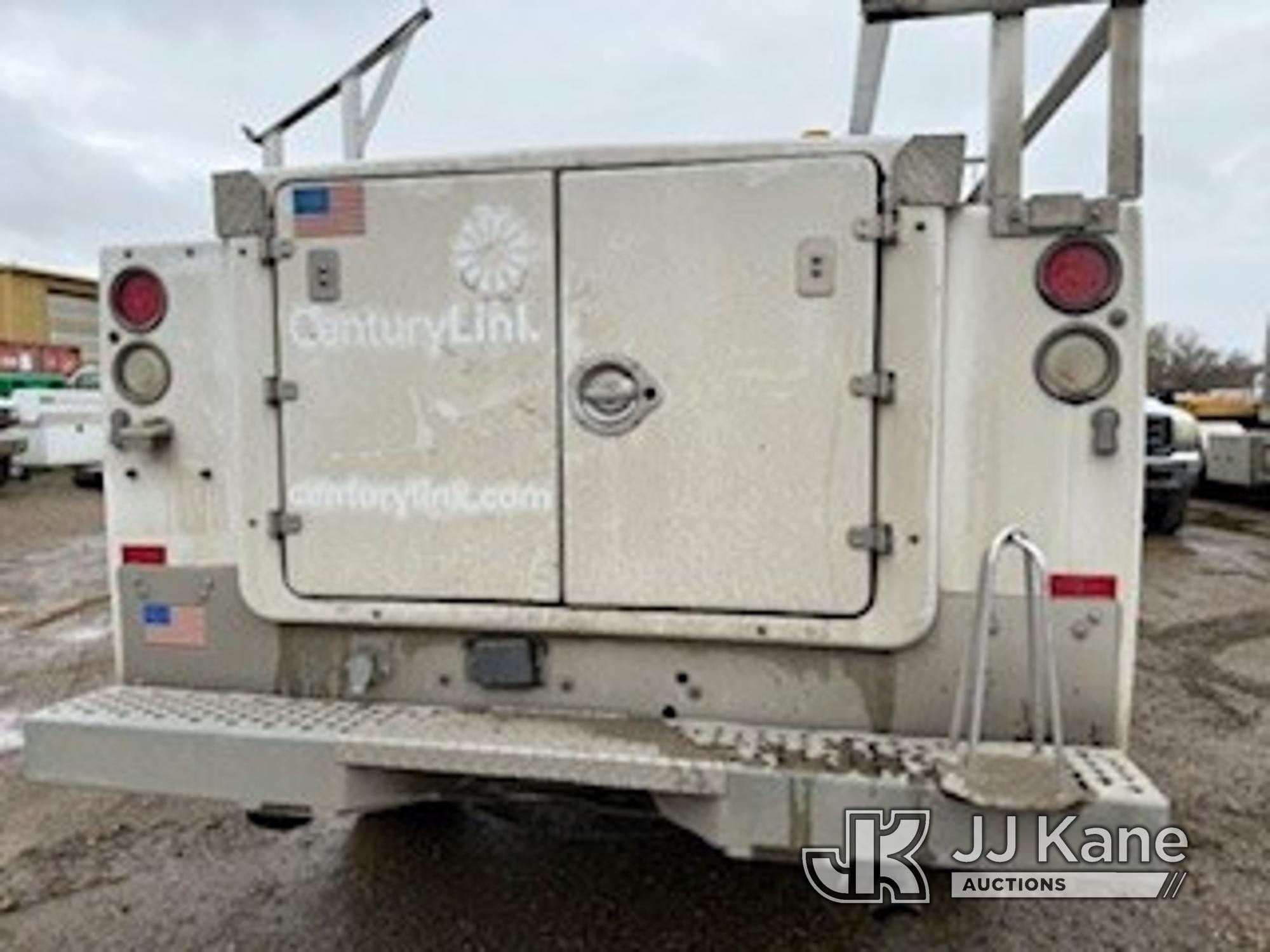 (Glendive, MT) 2011 Chevrolet Silverado 3500HD 4x4 Service Truck Runs & Moves)(Transmission Noise, T