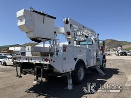 (Castle Rock, CO) Altec TA55, Articulating & Telescopic Material Handling Bucket Truck mounted behin