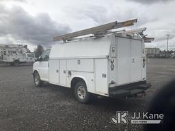 (Portland, OR) 2013 Chevrolet Express G3500 Enclosed Service Van Runs & Moves)(Jump to Start, Check