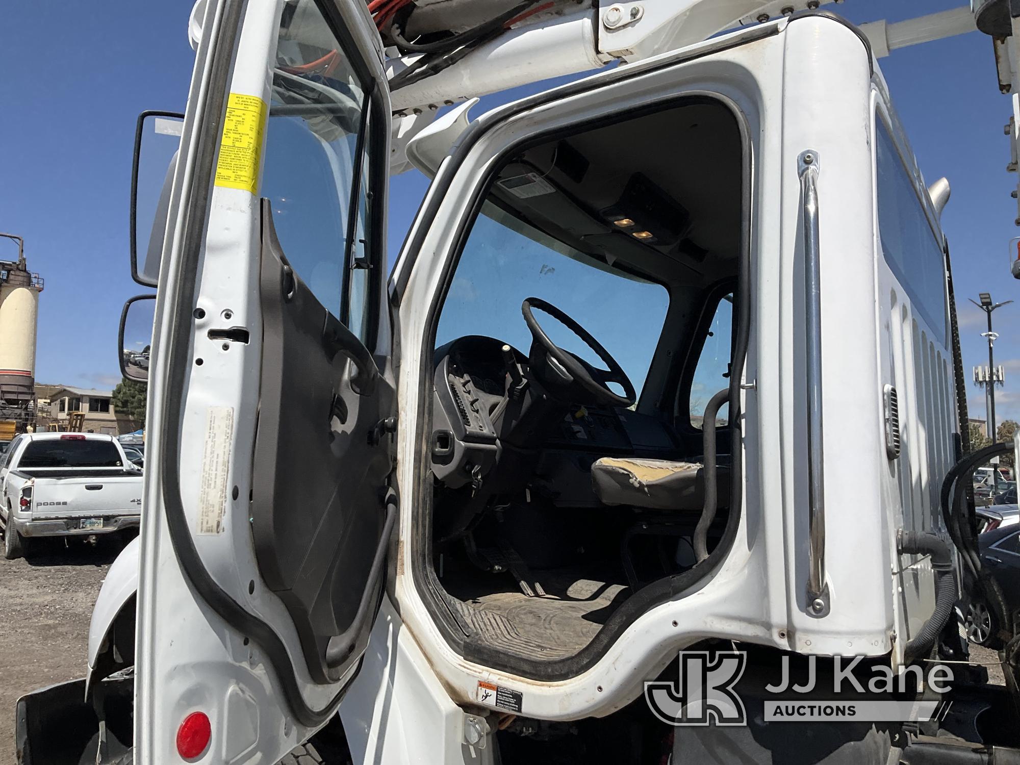 (Castle Rock, CO) Altec TA55, Articulating & Telescopic Material Handling Bucket Truck mounted behin