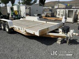 (Ephrata, WA) 2000 Dressan Tilt-top Tagalong Equipment Trailer, 16 feet deck length (split 4 foot ti