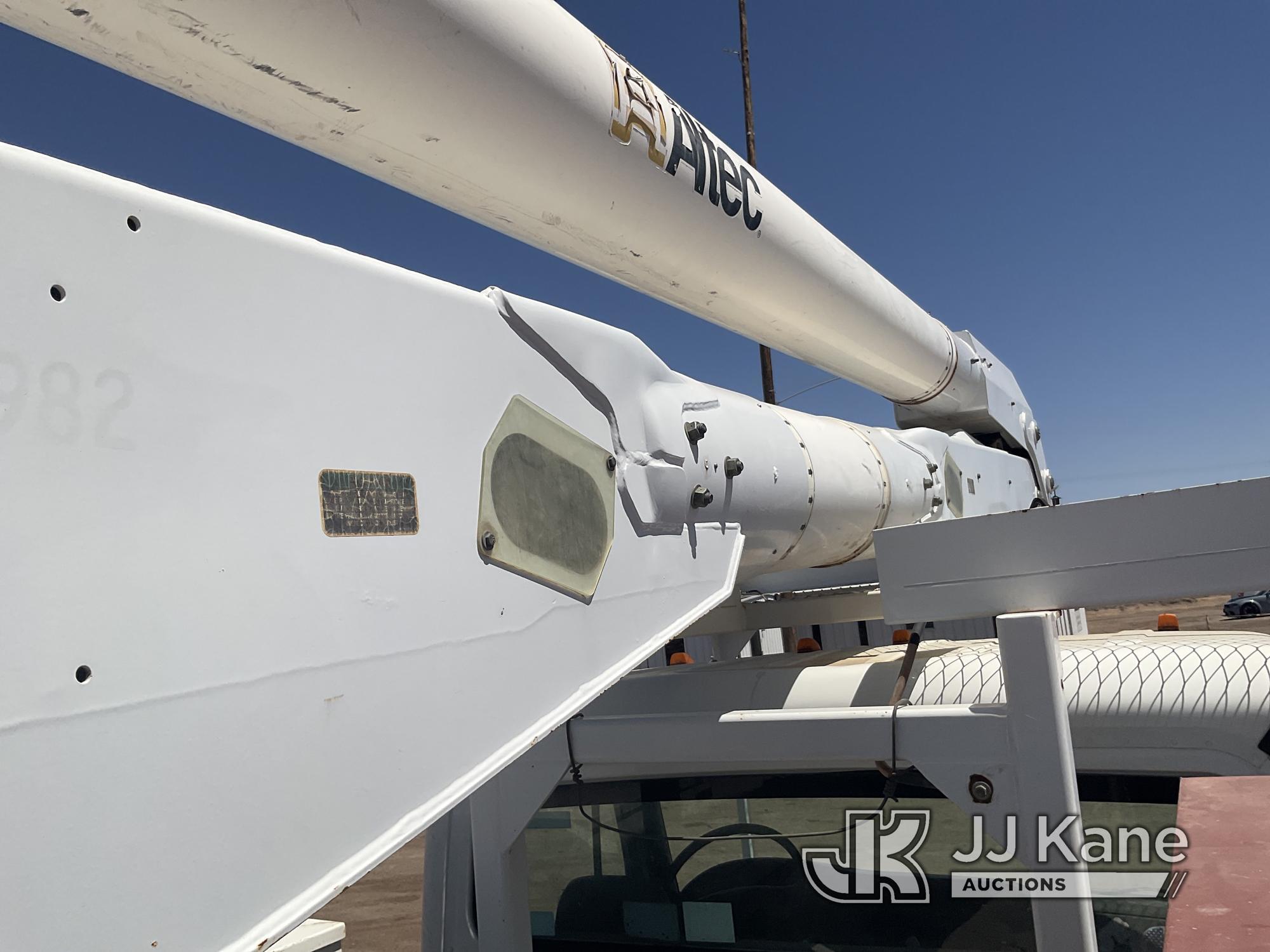 (Brawley, CA) Altec AA755, Material Handling Bucket Truck rear mounted on 2014 Freightliner M2 106 4