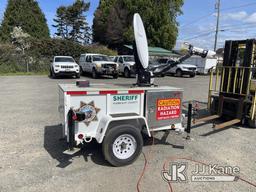 (Eureka, CA) 2009 Ground Control Toughsat T-100 Satellite Communications trailer, Toughsat TS2 Satel