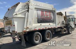 (Salt Lake City, UT) 2009 Autocar Xpeditor T/A Side Load Garbage/Compactor Truck Runs & Moves