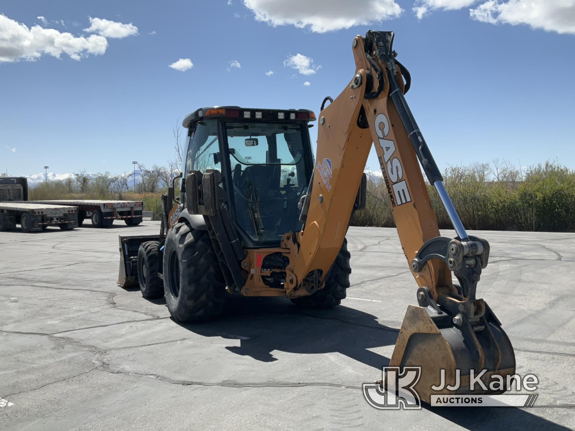 (Salt Lake City, UT) 2017 Case 580 Super N WT Backhoe Loader Runs, Moves & Operates