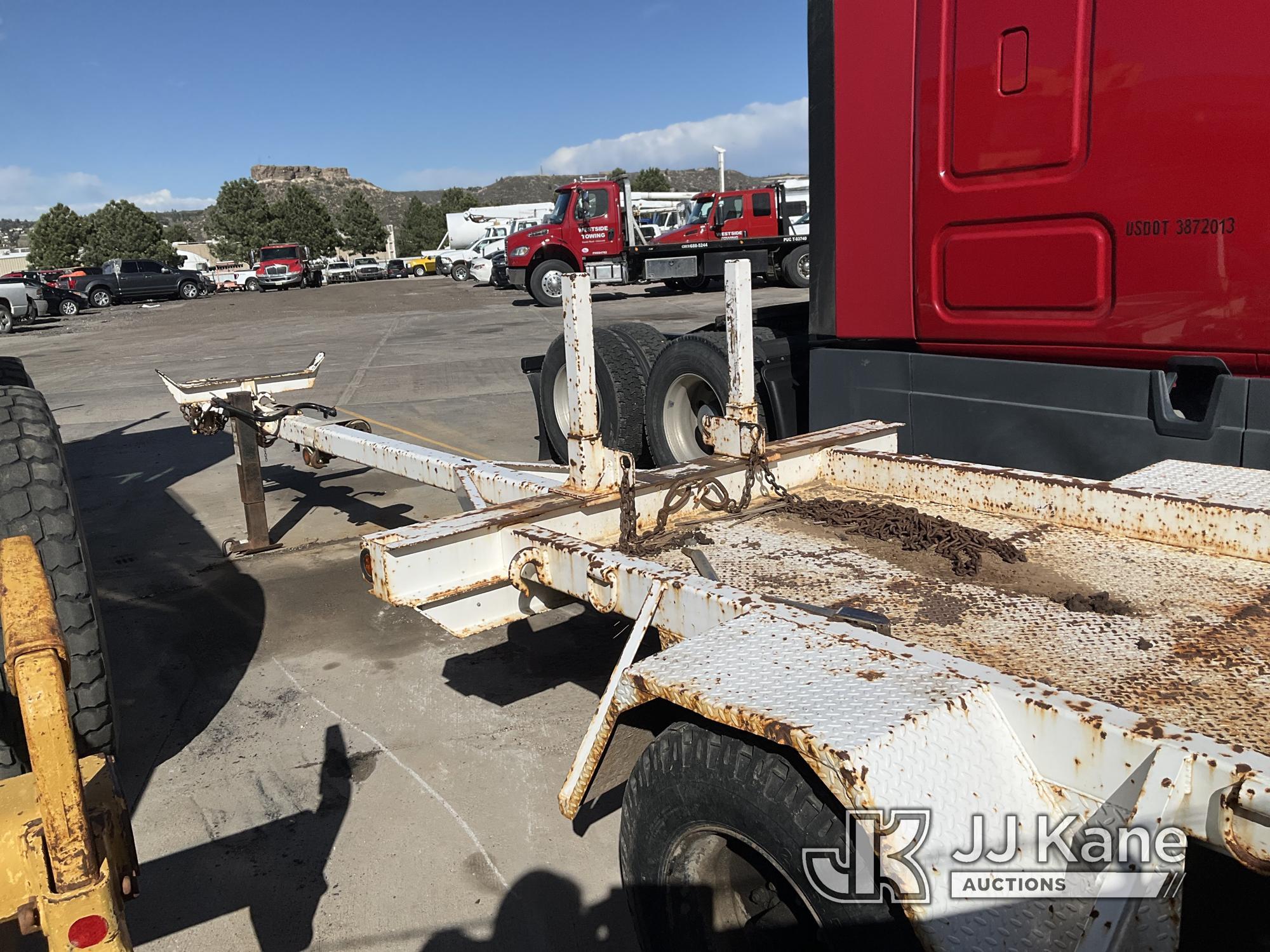 (Castle Rock, CO) 1992 Taylor PT 3618 Extendable T/A Pole Trailer No Title) (Roadworthy Tires