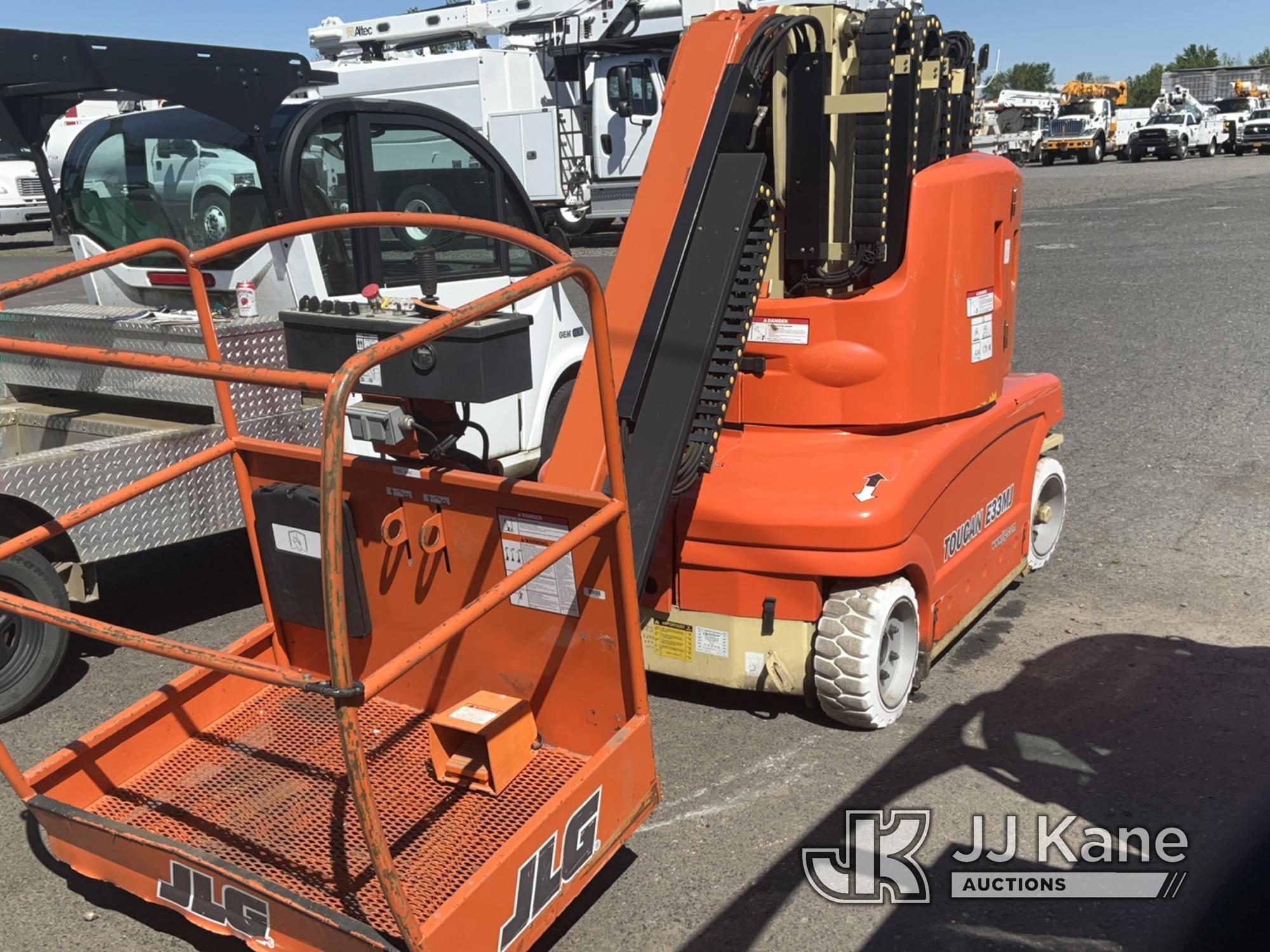 (Portland, OR) 2007 JLG E33MJ Manlift Not Running, Condition Unknown, Hours Unknown, Steering Will n