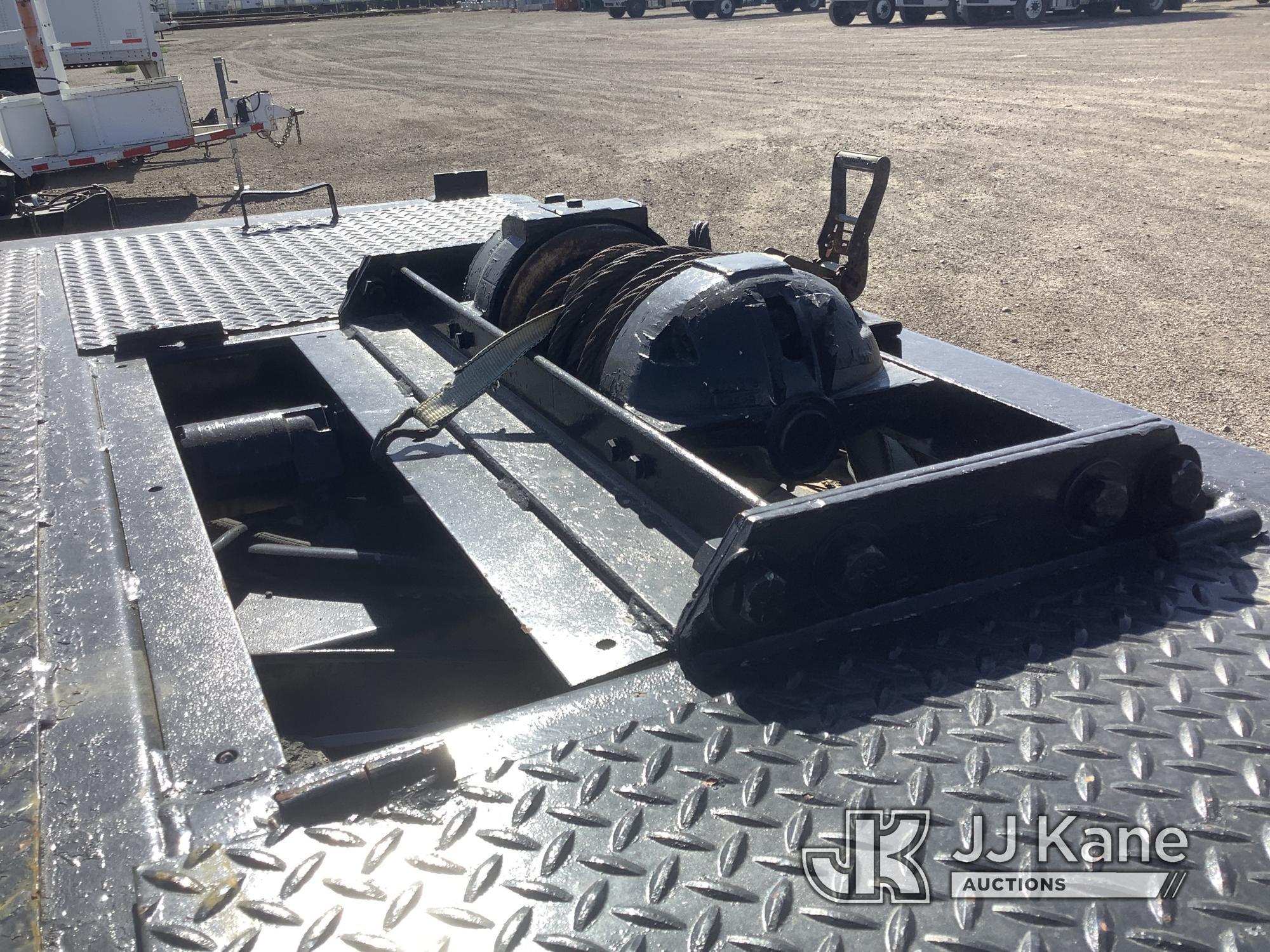 (Phoenix, AZ) 1992 Trail King TK70 Drop-Deck Flatbed Trailer Towable