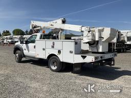 (Portland, OR) Altec AT40G, Articulating & Telescopic Bucket Truck mounted behind cab on 2016 Ford F