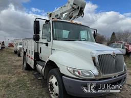 (Glendive, MT) Duralift DTAX-39, Articulating & Telescopic Bucket Truck mounted behind cab on 2012 I