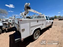 (Fort Defiance, AZ) 2016 GMC Sierra 2500HD 4x4 Extended-Cab Utility Truck, SCHEDULED LOAD-OUT on JUN