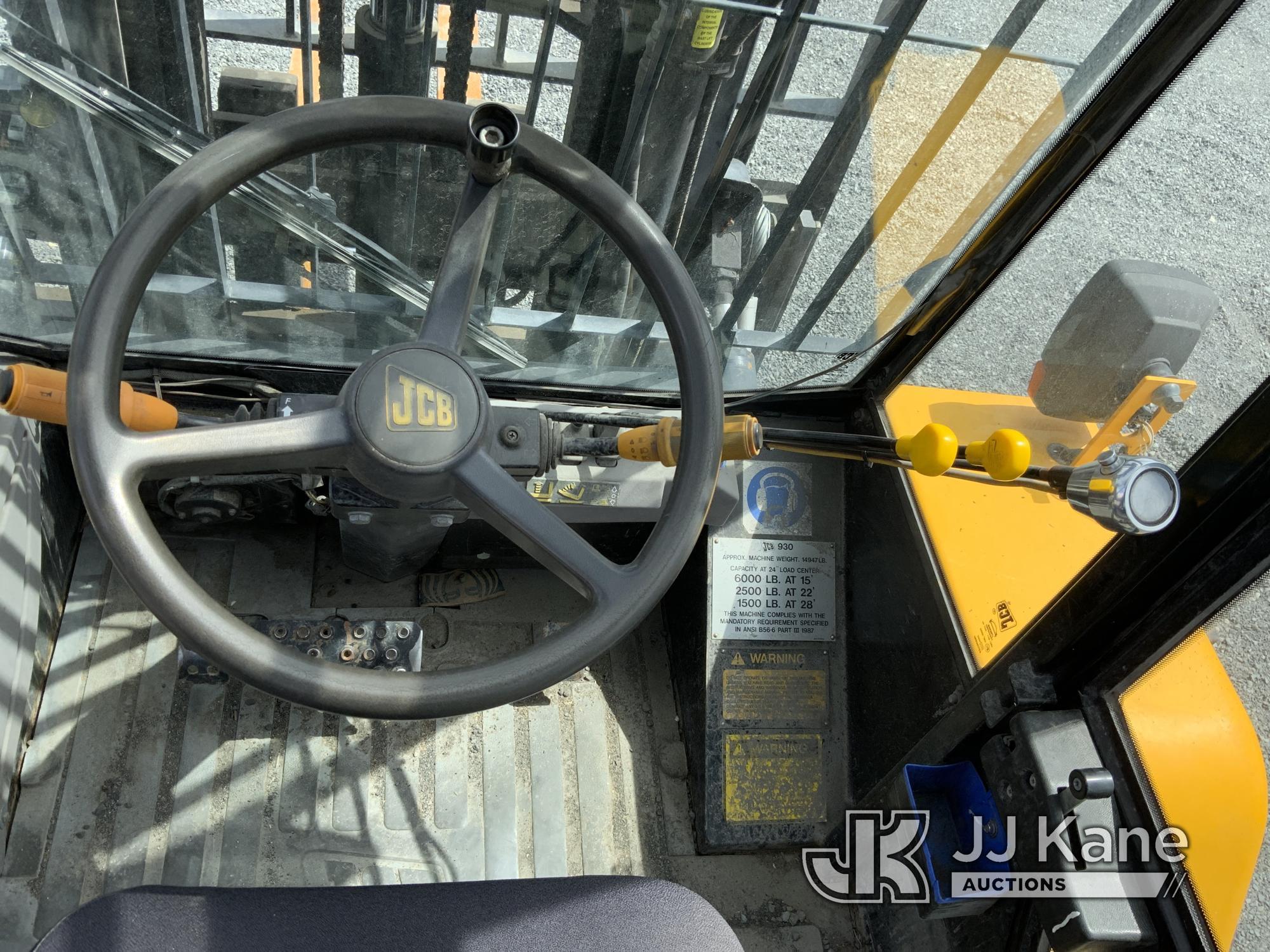 (Ephrata, WA) 2006 JCB 930 4x4 Rough Terrain Forklift Runs, Moves,  & Operates