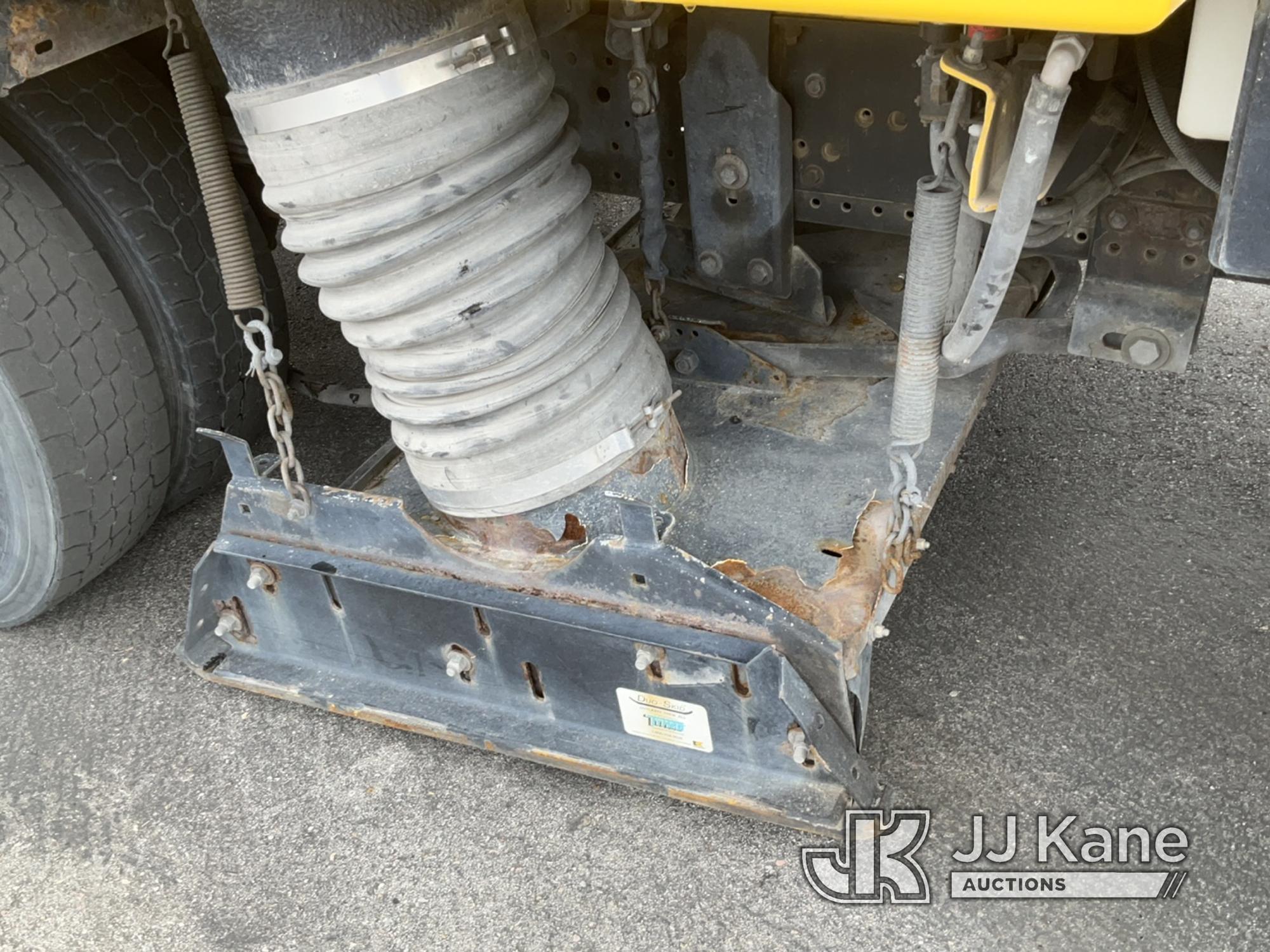 (Salt Lake City, UT) 2015 Isuzu NQR Tymco SRE 435 Sweeper Runs, Moves & Operates) (Check Engine Ligh