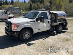 (Eatonville, WA) 2014 Ford F250 Sweeper Runs, Moves & Operates