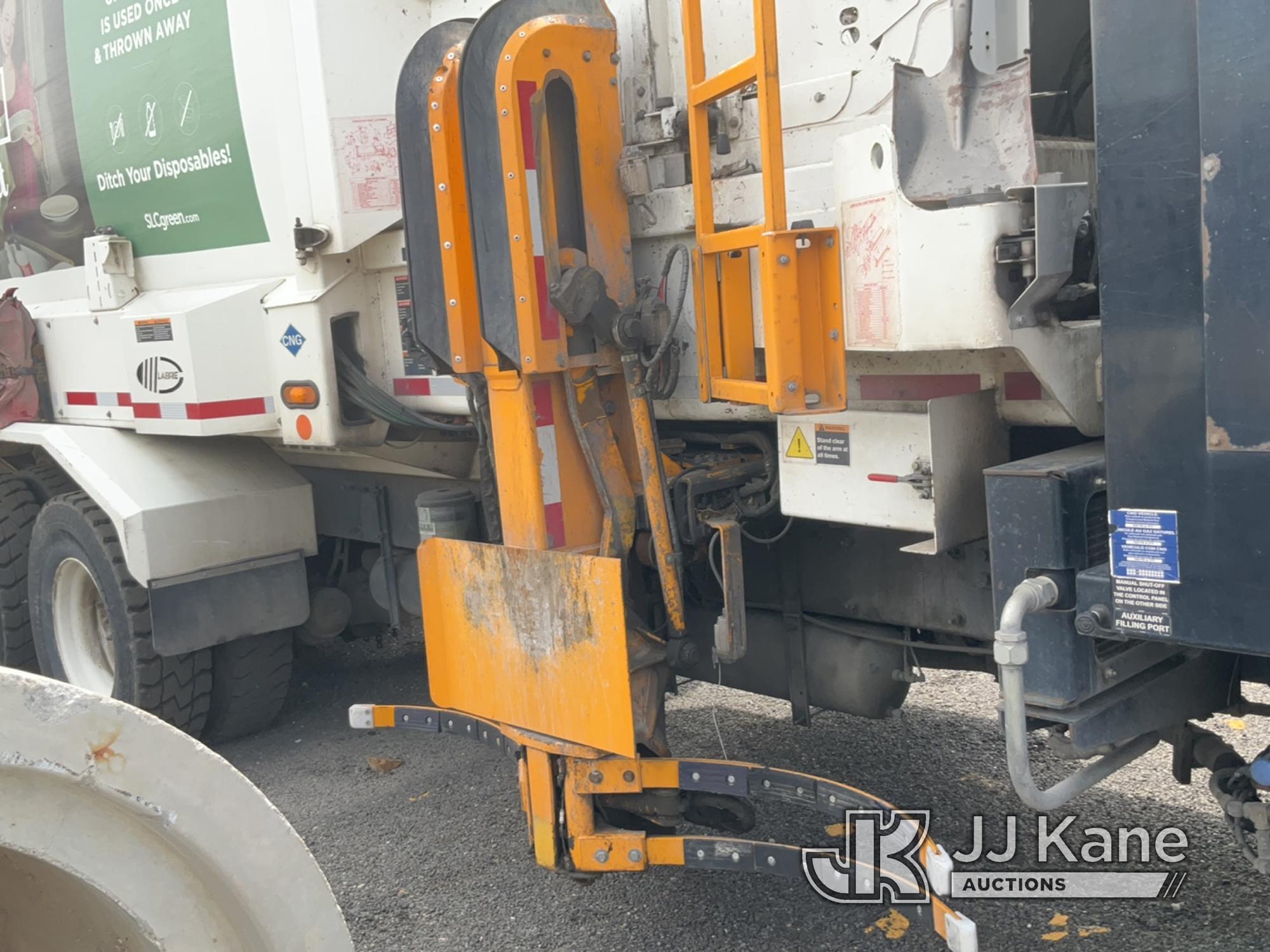 (Salt Lake City, UT) 2017 Peterbilt 320 Garbage/Compactor Truck Stop Engine Light On, Rough Idle, Dr