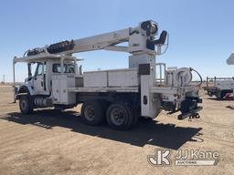 (Brawley, CA) Altec D4060B-TR, Digger Derrick rear mounted on 2015 International 7500 6x6 T/A Flatbe