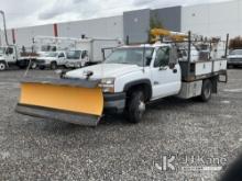 (Portland, OR) 2006 Chevrolet Silverado 3500 Dump Flatbed Truck Runs, Moves & Operates)( Check Engin