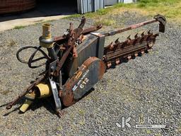 (South Beach, OR) Bradco 612 PTO Trencher Boom Attachment (Condition Unknown) NOTE: This unit is bei