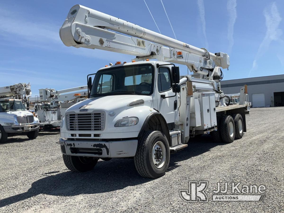 (Portland, OR) Altec AN67-E100, Articulating & Telescopic Material Handling Elevator Bucket Truck re