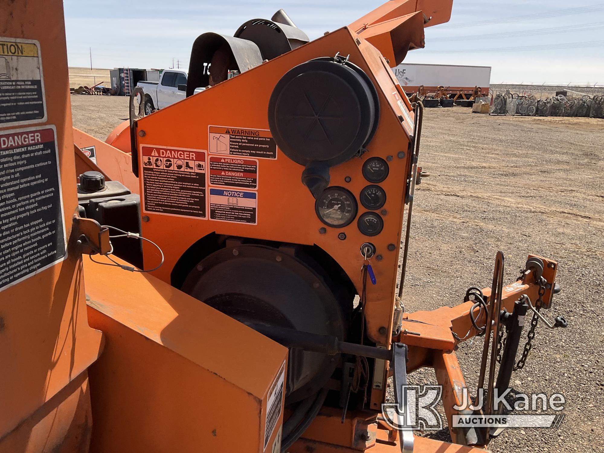 (Keenesburg, CO) 2010 Altec DC1317 Chipper (13in Disc) Runs) (Does Not Operate, Condition Unknown) (