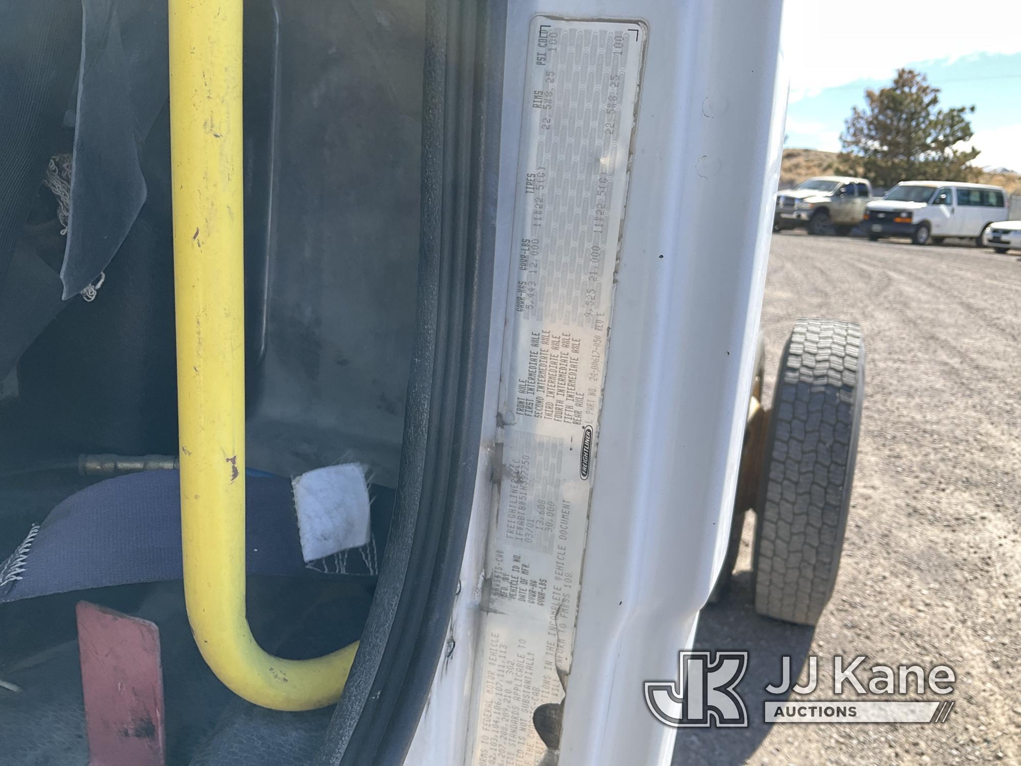 (McCarran, NV) 2001 Freightliner FL70 Cab & Chassis, Taxable, Missing Drivers Door Located In Reno N