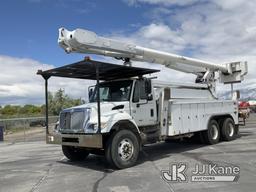 (Salt Lake City, UT) Altec AM900E100, rear mounted on 2006 International 7400 Utility Truck Red-Tagg