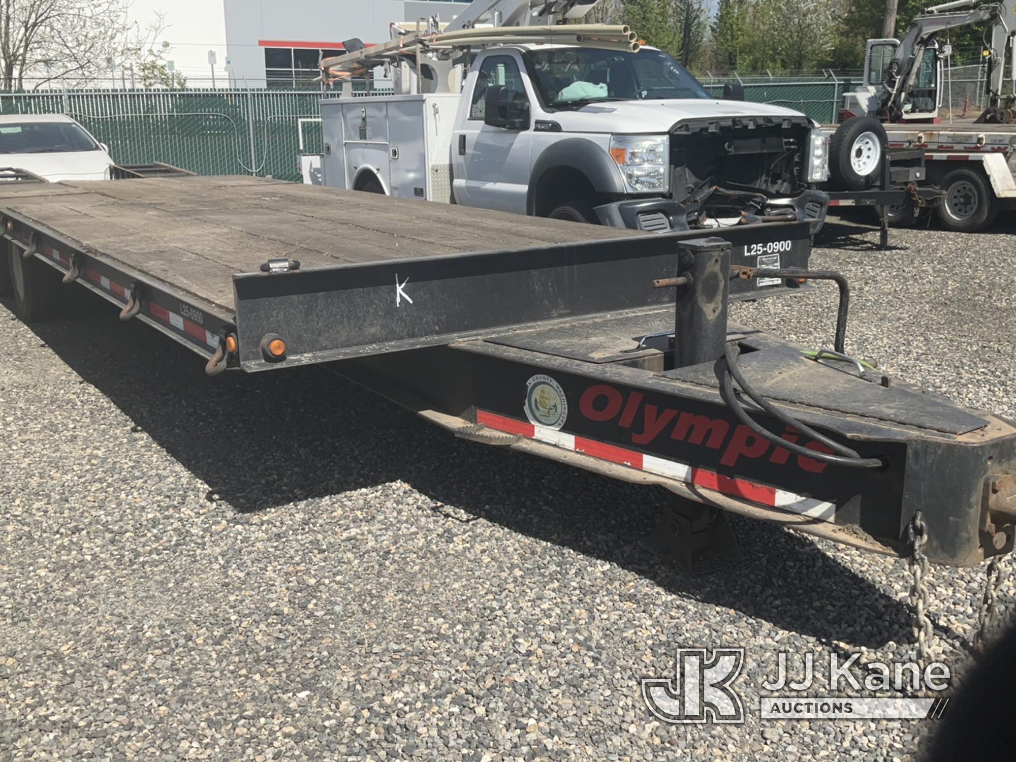 (Portland, OR) 2008 OLYMPIC 20TFB-2 T/A Tagalong Equipment Trailer Towable