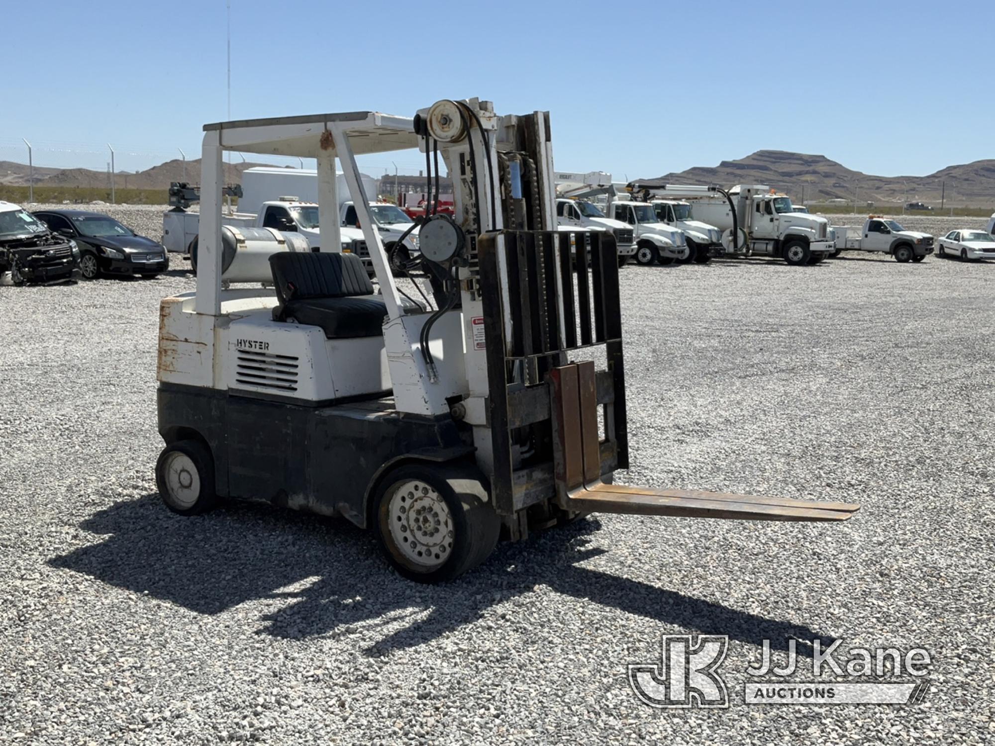 (Las Vegas, NV) Hyster S100E, 10,000 Lb. Runs & Moves