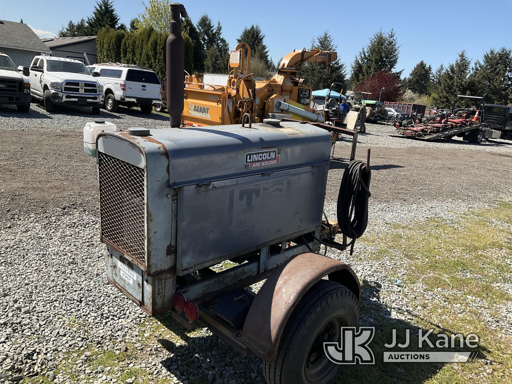 (Tacoma, WA) 1978 Unknown Utility Trailer Not Running, Condition Unknown, Cranks