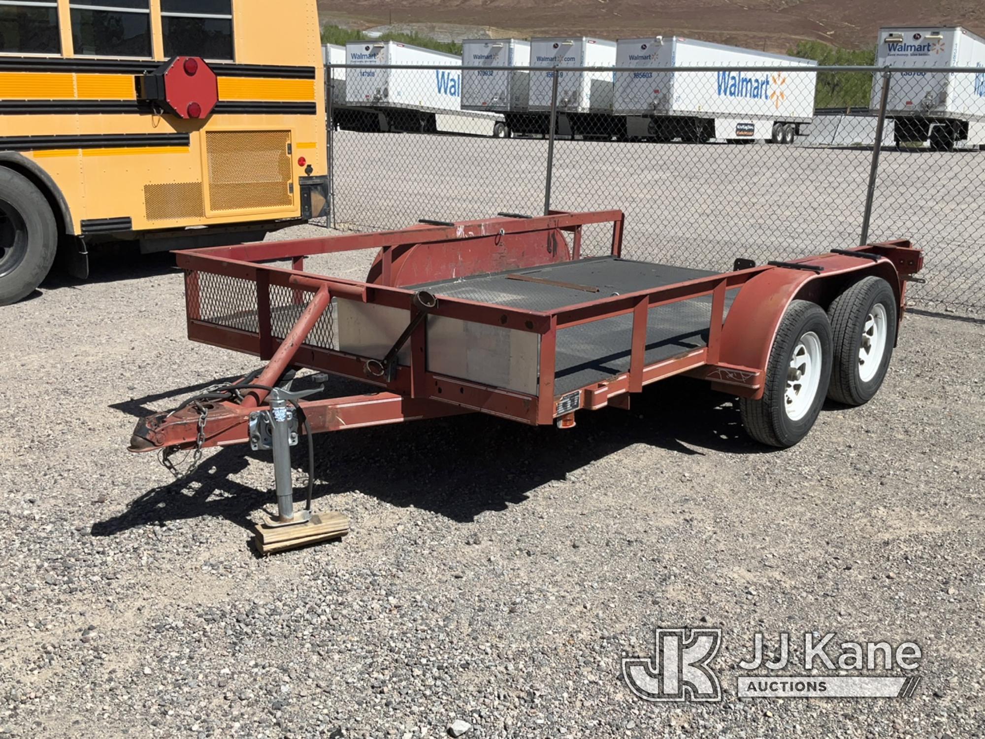 (McCarran, NV) 1995 Texas Bragg Enterprises 12LH Equipiment Trailer Towable