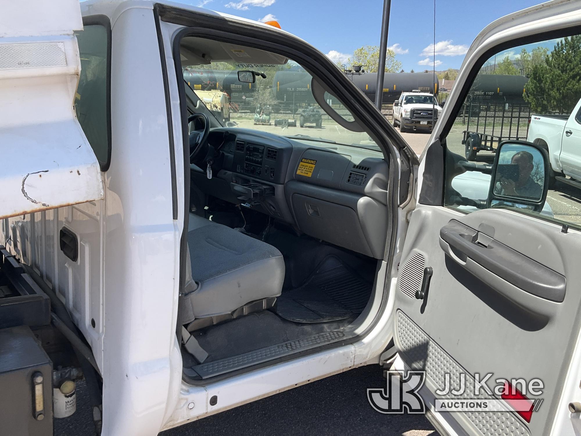 (Castle Rock, CO) 2003 Ford F350 Service Truck Runs Moves & Operates