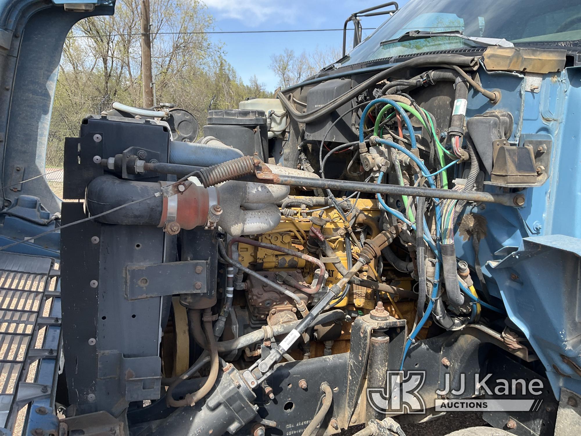 (Castle Rock, CO) 1994 GMC Topkick Dump Truck Runs & Moves) (Concrete Blocks in Dump Bed, Dump Funct